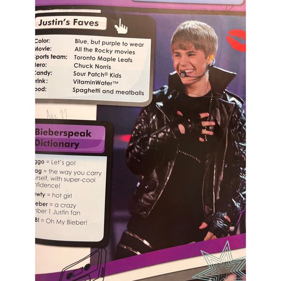 All About Justin Bieber: 100% Unofficial Book 2011 - Picture 5 of 6